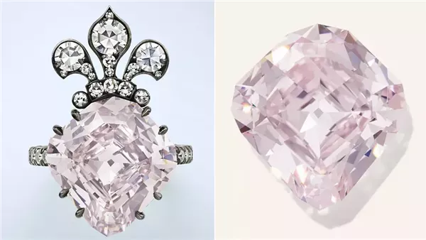 ماسة وردية نادرة