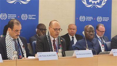 العمل الدولية تعتمد فلسطين عضوا مراقبا.. ووزير العمل يؤكد مواصلة دعم القضية الفلسطينية
