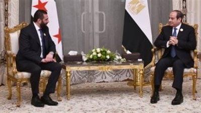 الرئيس السيسي يرسل برقية تهنئة لنظيره السوري بمناسبة عيد الأضحى المبارك 