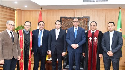 محافظ الفيوم يستقبل المهنئين بعيد الأضحى المبارك 