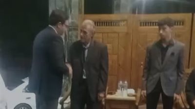 وزير الثقافة ومحمود سعد ومحمد هنيدي يقدمون واجب العزاء في سيدة المسرح العربي سميحة أيوب