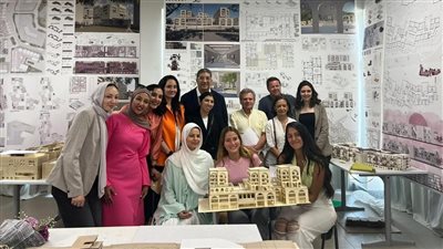 طلاب الجامعة الألمانية يقدمون تصميمًا هندسيًا لمدينة راعي مصر بالصعيد لدعم الفئات الأكثر احتياجًا