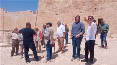 لإقامة معرض أثري.. لجنة سيناريو العرض المتحفي تزور موقع أبو صير بالإسكندرية | صور 