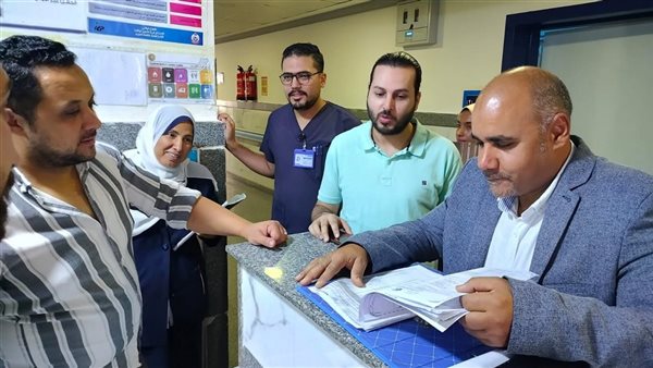 حملة تفتيش على مستشفى