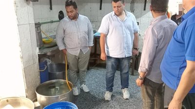 ضبط أغذية فاسدة وتحرير 14 محضر مخالفة في حملة رقابية ببني سويف