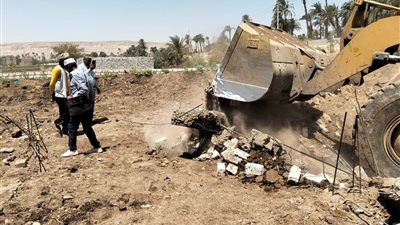 خلال إجازة عيد الأضحى.. إزالة 282 حالة تعدٍ على الأراضي الزراعية وأملاك الدولة في سوهاج