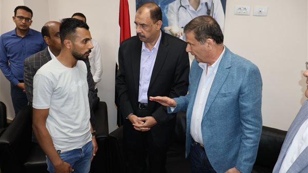 وزير الزراعة ونجل