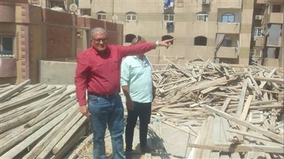 رئيس حي مدينة نصر يقود حملة لإيقاف أعمال البناء المخالف: نواصل حملاتنا يوميًا.. ولن نسمح بأي تجاوزات