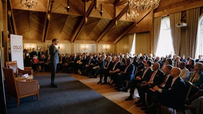 اليوم.. انطلاق أعمال منتدى أوسلو للسلام بمشاركة دولية واسعة