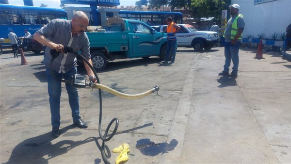 ضبط محطة تموين سيارات