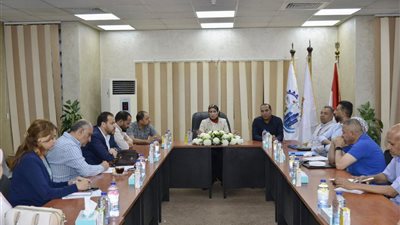 مسئولو جهاز مدينة السويس الجديدة يستقبلون مجموعة من مستثمري الحي الصناعي لمناقشة أوجه التعاون