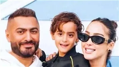 نجل تامر حسني يغادر العناية المركزة بعد إجراء عملية جراحية ثانية