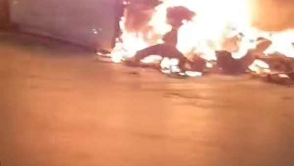 السيارة المتفحمة