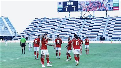 الأهلي ينهي مرانه الختامي استعدادًا لمباراة إنتر ميامي