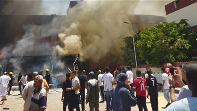 إصابة 8 أشخاص في انفجار أسطوانة غاز داخل مطعم أمام مول البنفسج بحدائق أكتوبر