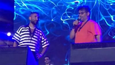 أحمد سعد يشكر القاهرة 24 ووليد منصور بعد حفله بنادي الشمس: عملنا يوم حلو بسببكم