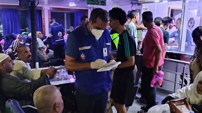 وصول 306 أشخاص من حجاج البري و7 حافلات إلى ميناء نويبع| صور