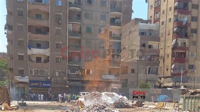 لودر كسر ماسورة الغاز.. مصدر بمحافظة القاهرة يكشف تفاصيل اندلاع حريق بالبساتين| خاص 