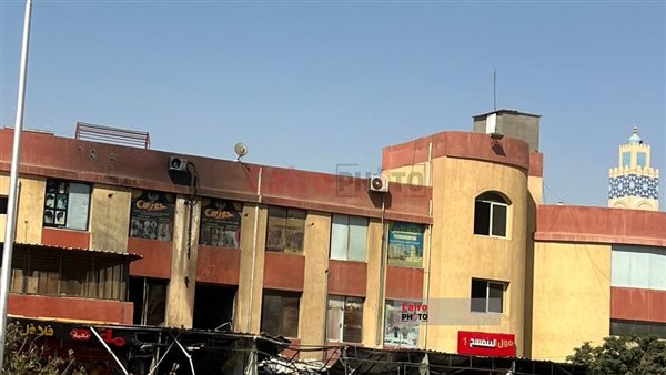 آثار الحريق