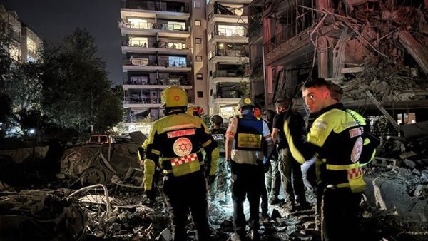 تل أبيب بعد القصف