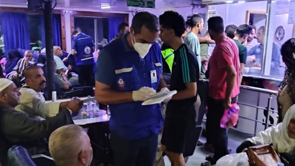 وصول الحجاج إلى ميناء