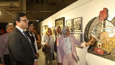 وجه بتغيير اسمه إلى معرض مصر.. تفاصيل افتتاح وزير الثقافة الدورة 45 للمعرض العام بمشاركة 326 فنانًا| صور 