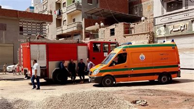 إصابة عاملين في انهيار منزل بالدقهلية