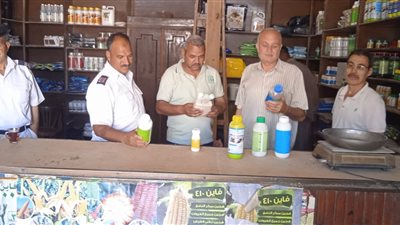 زراعة الفيوم: حملة تفتيش على محلات المبيدات والمخصبات الزراعية |صور 