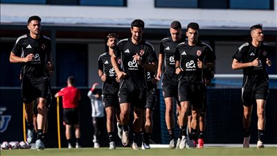 مران مغلق لـ الأهلي قبل مواجهة بورتو البرتغالي
