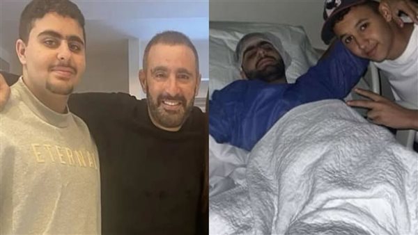 أحمد السقا رفقة نجله