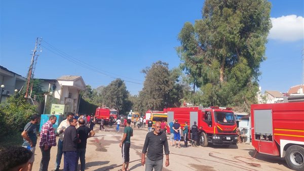 جانب من الحريق 