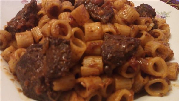 مكرونة كباب الحلة