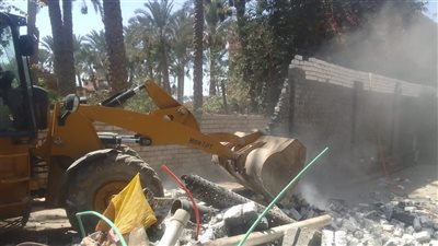 ضمن الموجة الـ26.. محافظ الجيزة: إزالة 27 تعديا على أملاك الدولة بالبدرشين