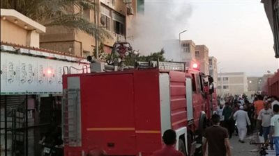 السيطرة على حريق بوحدة سكنية في مدينة فيصل بالسويس 