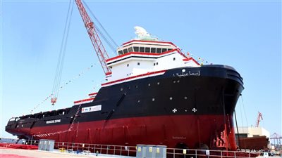 ترسانة الإسكندرية تدشن القاطرة الأولى إسماعيلية 1 طراز N113 لصالح هيئة قناة السويس