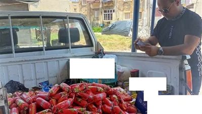 إحباط محاولة بيع كميات كبيرة من اللانشون الفاسد للمواطنين ببورسعيد