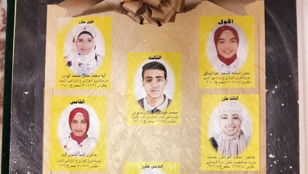 قائمة أوائل الشهادة