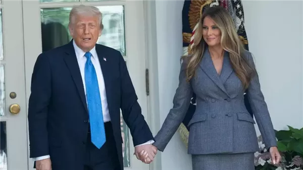 ترامب وزوجته