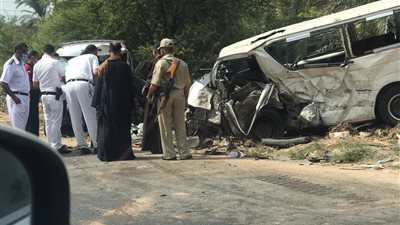 بينهم 4 سيدات.. إصابة 6 أشخاص في حادث تصادم بكفر الشيخ