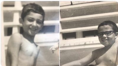 “كنت باكل أكله”.. عمرو عرفة يستعيد ذكرياته مع شقيقه أيام الطفولة (صورة)