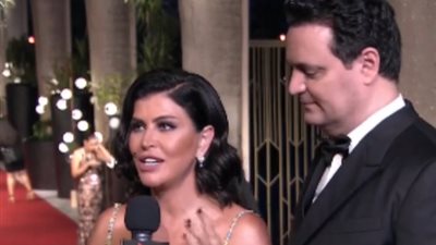 جومانا مراد رفقة زوجها بالجونة السينمائي: سعيدة إني أول مرة أحضره