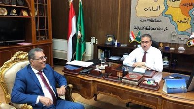 محافظ المنوفية يطلب من أعضاء مجلسي النواب والشيوخ المساعدة في رفع مخصصات المحافظة