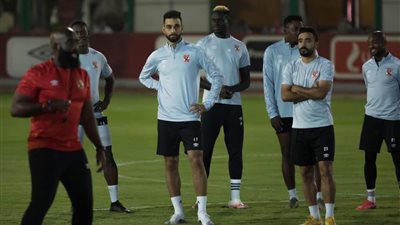 مران الأهلي.. ثلاثي الفريق يواصل تنفيذ البرنامج العلاجي وأيمن أشرف يسجل حضوره