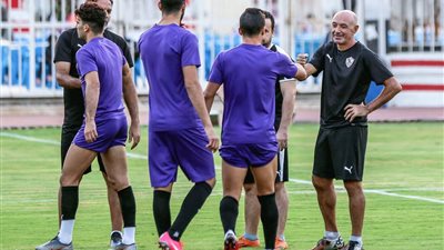 مران الزمالك.. فقرة فنية من باتشيكو وزيزو يستكمل برنامجه التأهيلي