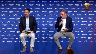 كومان يعلق على إقالة بارتوميو واحتمالية رحيله عن تدريب برشلونة