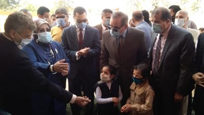 محافظ كفر الشيخ يفتتح مدرسة الحشايشة بتكلفة 6 ملايين جنيه (صور)