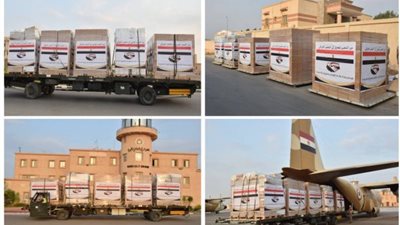 مصر ترسل مساعدات عاجلة للعراق بتوجيهات من السيسي