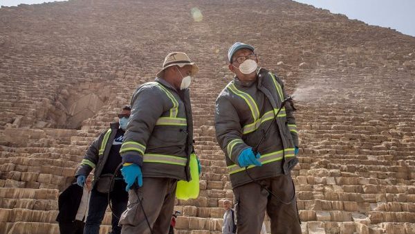 تعقيم الأماكن السياحية