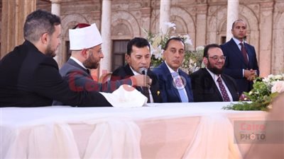 الأزهري يعقد القران ومدبولي شاهد.. كتب كتاب ابنة وزير الرياضة بحضور كبار رجال الدولة