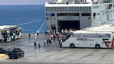 ختام موسم الحج البري بميناء نويبع بنجاح دون أي معوقات